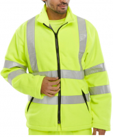 High Visibility Yellow Carnoustie Interactive Fleece
